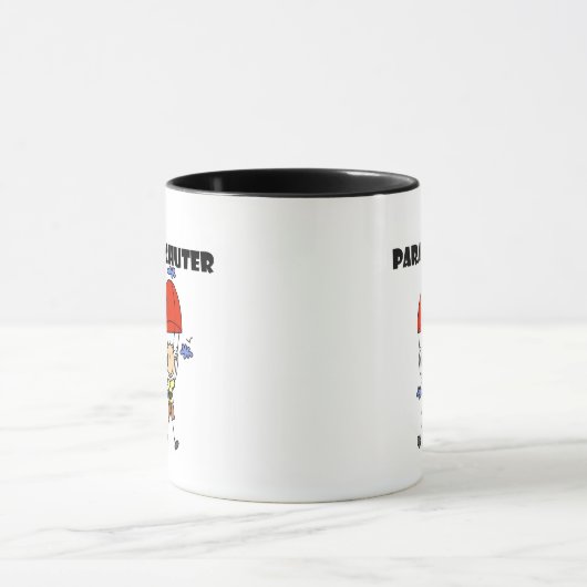 Parachuter Tshirts en cadeaus Mok (Midden)