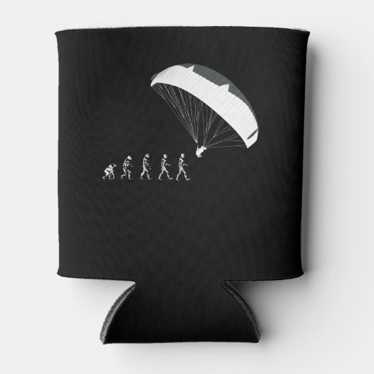 Parachutes die de evolutie aanwakkeren blikjeskoeler (Voorkant)