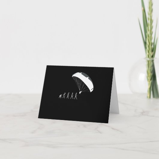 Parachutes die de evolutie aanwakkeren kaart (Voorkant)