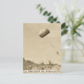 Parachutescent in Somme Briefkaart (Staand voorkant)