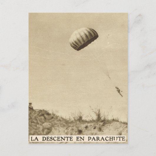 Parachutescent in Somme Briefkaart (Voorkant)