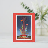  parachuteslag op Coney Island Briefkaart (Staand voorkant)