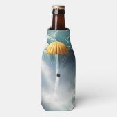 Parachutespringen over Niagara Herfsten in een man Flesjeskoeler (Fles Voorkant)