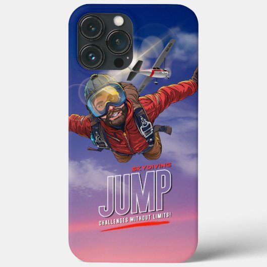 Parachutespringen - Voel vrijheid boven de wolken  Case-Mate iPhone Case (Achterkant)