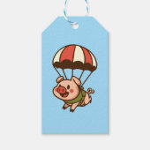 Parachutesprong Cadeaulabel (Voorkant)