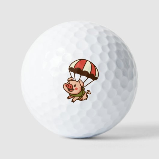 Parachutesprong Golfballen (Voorkant)