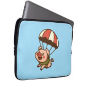 Parachutesprong Laptop Sleeve (Voorkant Rechts)