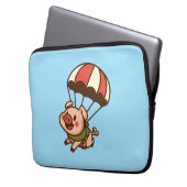Parachutesprong Laptop Sleeve (Voorkant Links)