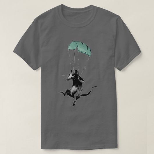 parachutie bij ratten met facemark 3 t-shirt (Design voorkant)