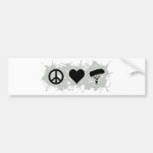 Parachuting Bumpersticker (Voorkant)