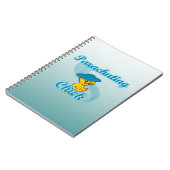 Parachuting Chick #3 Notitieboek (Linkerzijde)