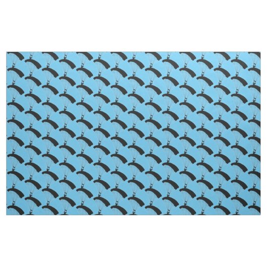 Parachuting Design Fabric Stof (Fat Quarter)