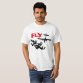 Parachuting FLY T-shirt (Voorkant volledig)