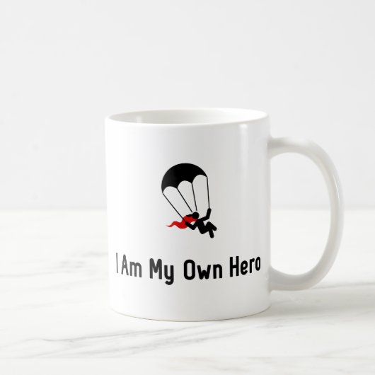 Parachuting Hero Koffiemok (Rechts)