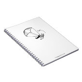 Parachuting Jaguar Artist Notebook! Notitieboek (Rechterzijde)