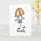 Parachuting Kaart (Gele Bloem)