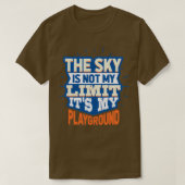 Parachuting met Paragliding T-shirt (Design voorkant)