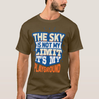 Parachuting met Paragliding T-shirt