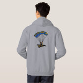 Parachuting Orca Hoodie (Achterkant volledig)