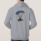 Parachuting Orca Hoodie (Achterkant)
