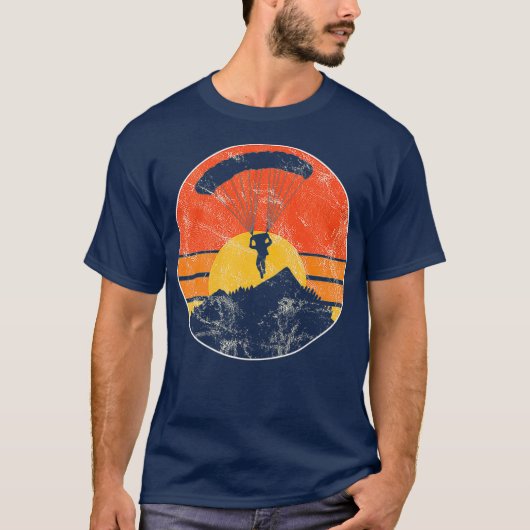 Parachuting  Paragliding Skydiving T-shirt (Voorkant)