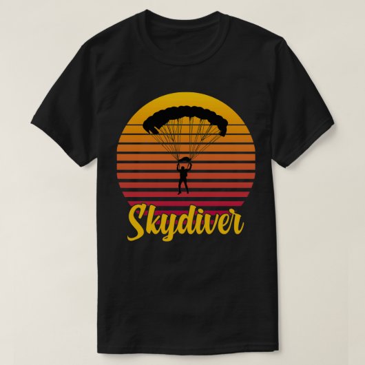  Parachuting Skydiving Wingsurfing Funny Gi T-shirt (Design voorkant)