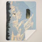 PARACHUTIST IN DE BERGEN SHERPA DEKEN (Voorkant)