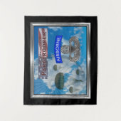 Parachutist Wandkleed (Voorkant)