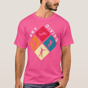 Parachutist Wingsuit Vliegen Parachutespringen Sky T-shirt