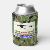 PARACHUTISTEN BLIKJESKOELER (Blikje Voorkant)