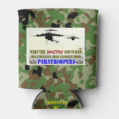 PARACHUTISTEN BLIKJESKOELER (Voorkant)