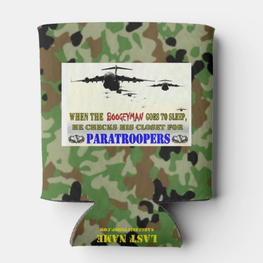 PARACHUTISTEN BLIKJESKOELER (Achterkant)