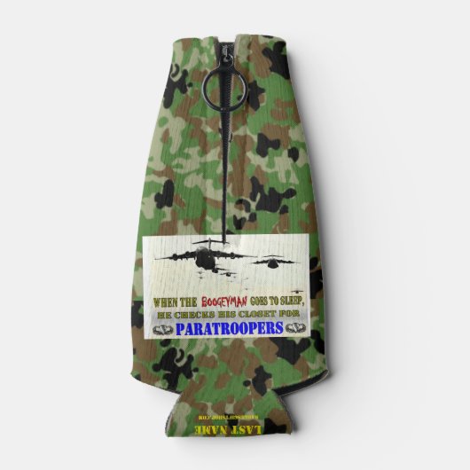 PARACHUTISTEN FLESJESKOELER (Achterkant)