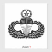 Parachutistenbadge, Master Sticker (Vel)