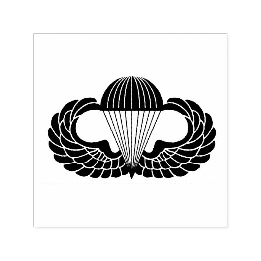 Parachutistenbadge Zelfinktende Stempel (Design)