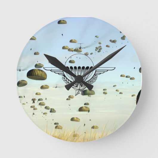 Parachutistenhorloge Ronde Klok (Voorkant)