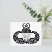 Parachutisteninsigne, Meester Briefkaart (Staand voorkant)