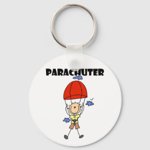 Parachutistenshirts en -cadeaus sleutelhanger