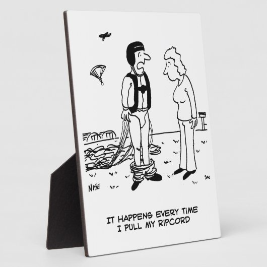 Parachutist's Broek Herfst Down - Grappig Fotoplaat (Zijkant)