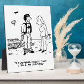 Parachutist's Broek Herfst Down - Grappig Fotoplaat (Zijkant)