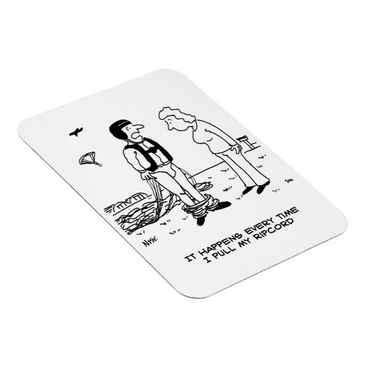 Parachutist's Trousers Herfst omlaag. Magneet (Rechterzijde)