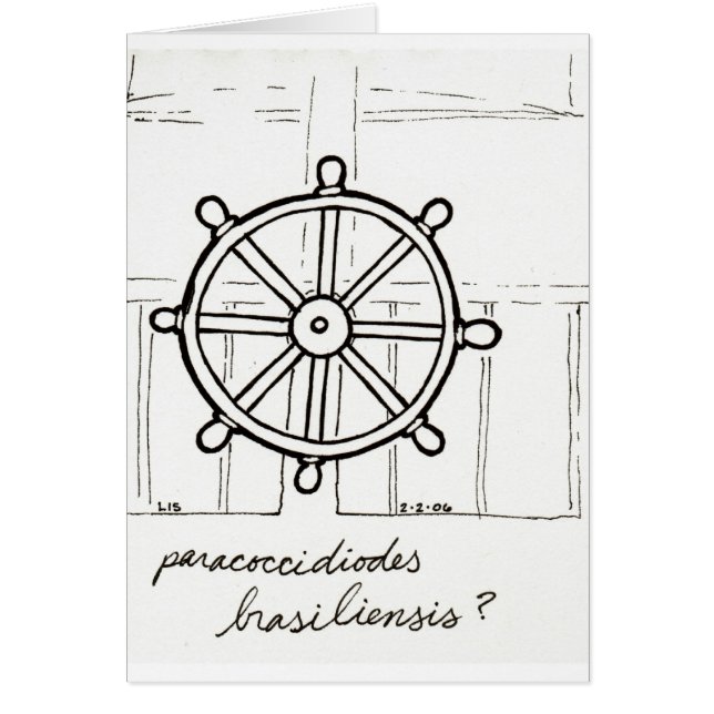 Paracoccidioidekaart (Voorkant)