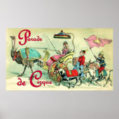 Parade de Cirque ~ Circus Poster (Voorkant)