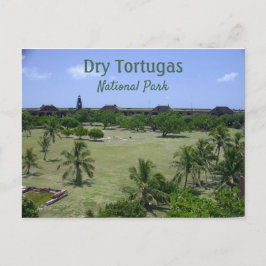 Parade Grounds, Fort Jefferson, Dry Tortugas Briefkaart