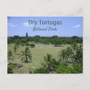 Parade Grounds, Fort Jefferson, Dry Tortugas Briefkaart