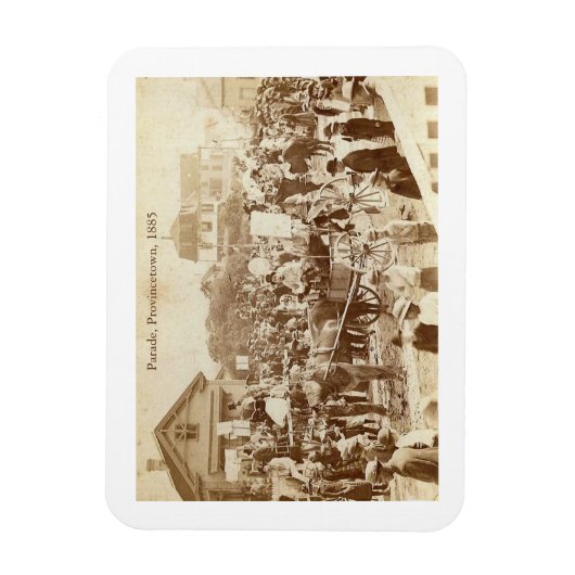 Parade, Provincetown, 1885  Magneet (Verticaal)