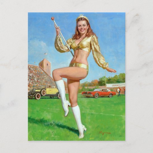 Parade Queen Briefkaart (Voorkant)