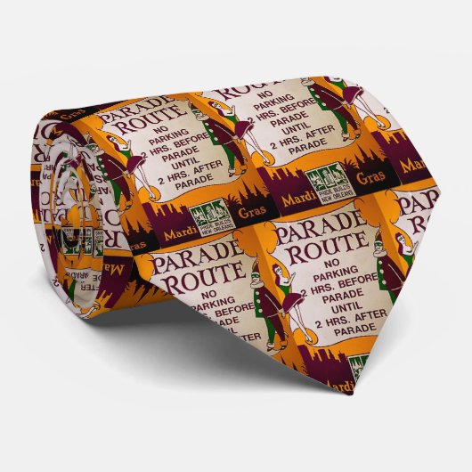 Parade Route Stropdas (Opgerold)