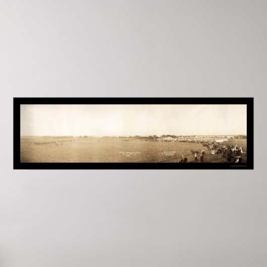 Parade Spirit Lake Foto 1908 Poster (Voorkant)