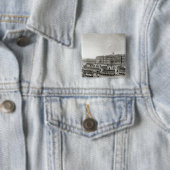Parade voor het Imperial Palace Vierkante Button 5,1 Cm (In situ)